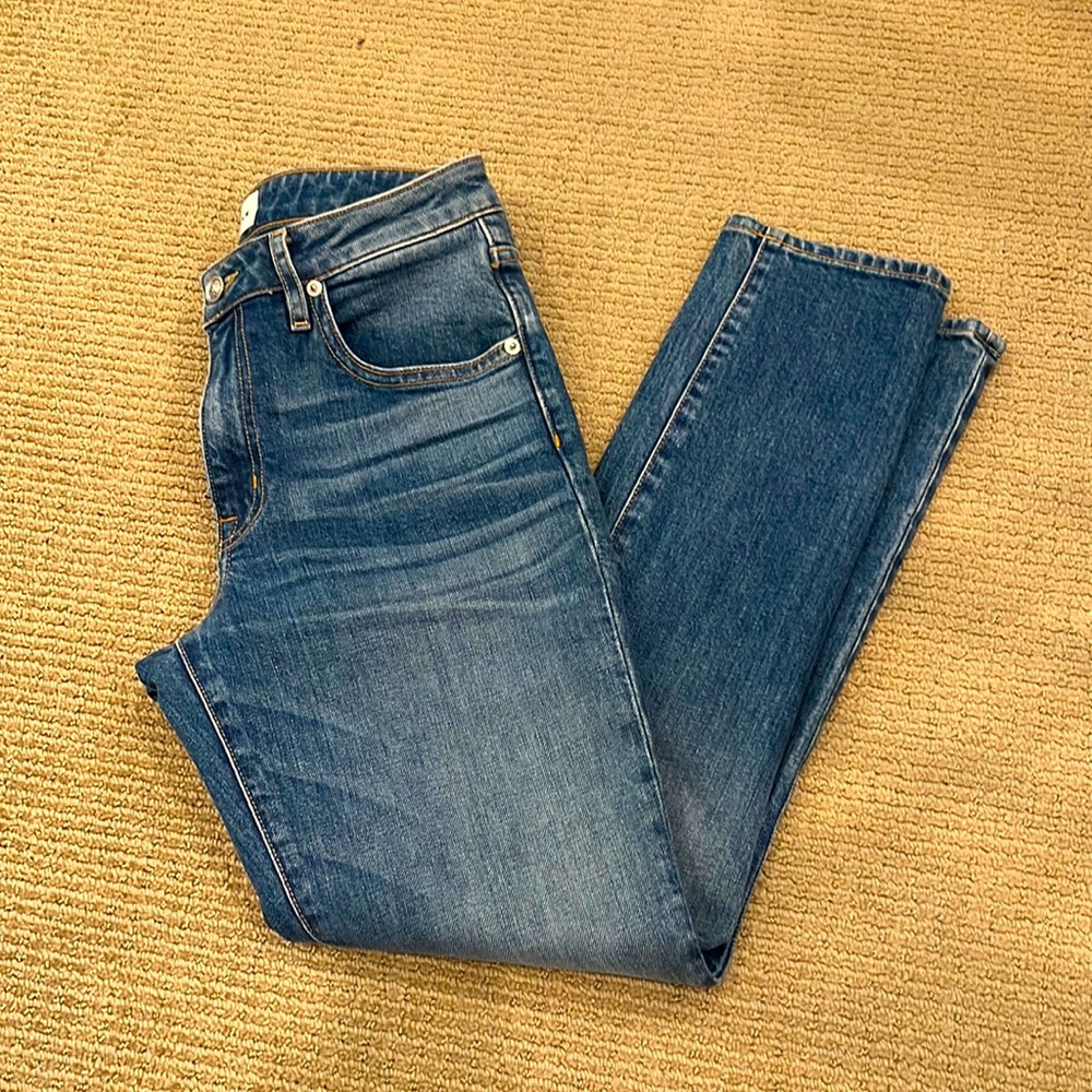 Slvrlake Denim Lou Lou | Cross My Heart | Mid Rise Skinny Jean 
27